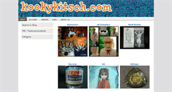 Desktop Screenshot of kookykitsch.com